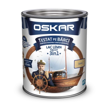 Oskar Lac Lemn Yacht 3in1 Incolor 2.5L